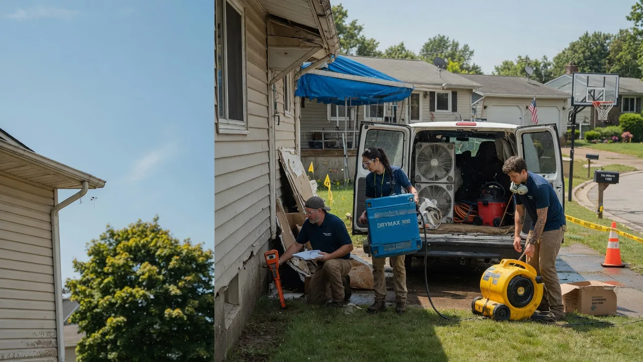 Ceiling Leak Cleanup in Fishing Creek, MD near me
